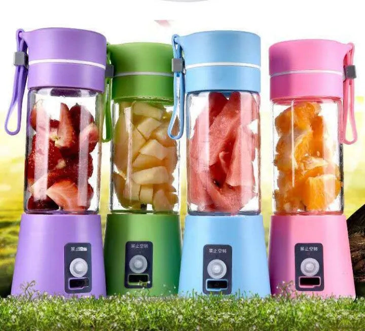 Recargeable Juicer Blender 6 Blades 380ml