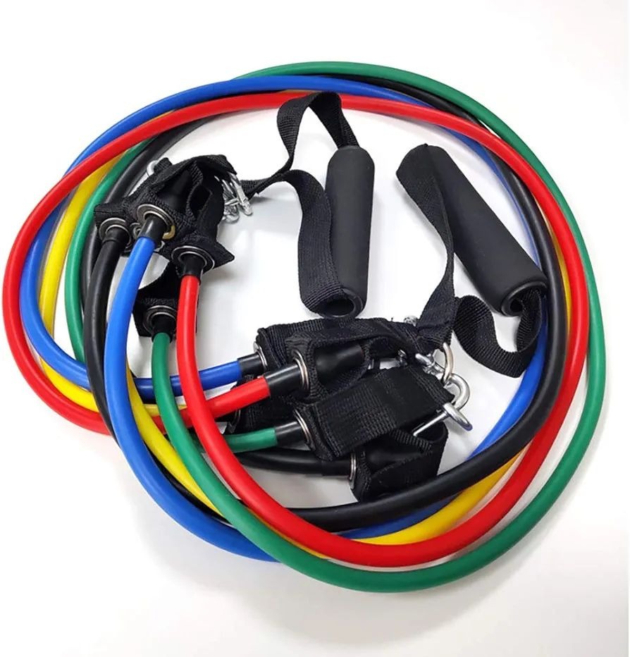 Power Resistance Band for Home Workout & Gym Training  Stretch Exercise Band for Fitness, Yoga & Muscle Strengthening